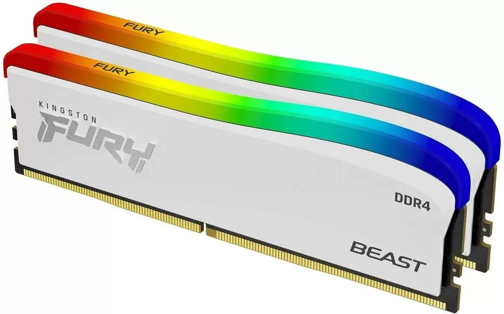 Оперативная память Kingston Fury Beast 32GB (2x16GB) DDR4-3600MHz, CL18, 1.35V