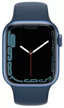 Smartwatch Apple Watch Series 7 41mm, carcasă din aluminiu, curea tip sport albastru