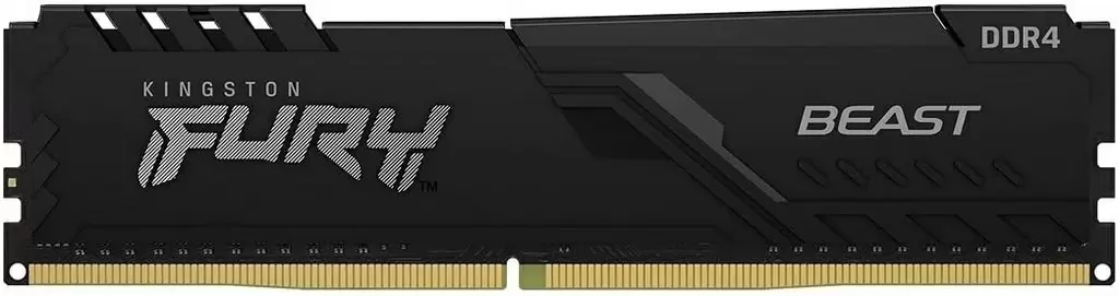 Оперативная память Kingston Fury Beast 32GB (2x16GB) DDR4-3200MHz, CL16, 1.35V