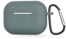 Чехол для наушников Helment Case Silicone Airpods Pro (AIRPODPRDG), зеленый