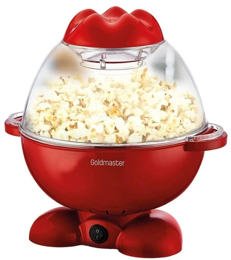 Aparat de popcorn Goldmaster GM-423, roșu