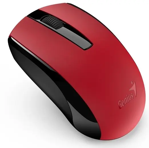 Mouse Genius ECO-8100, roșu