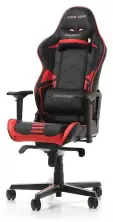 Scaun de birou DXRacer GC-R131-NR, negru/roșu