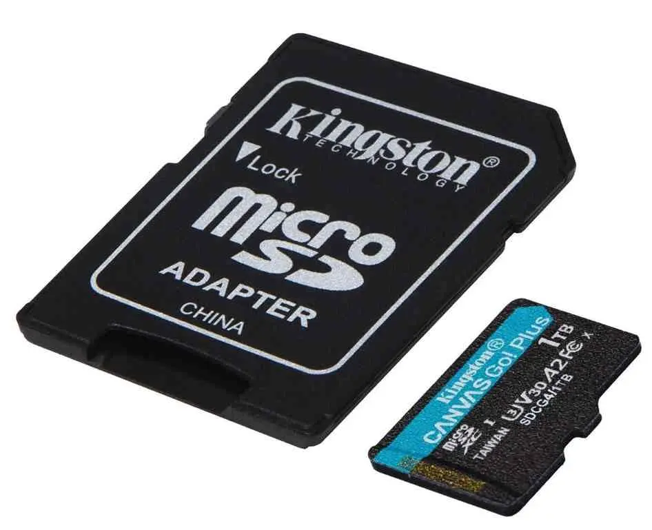 Карта памяти Kingston microSD 1TB Class10 A2 UHS-I U3 (V30) + SD Adapter на tehnoparc.md Карта памяти Kingston microSD 1TB Class10 A2 UHS-I U3 (V30) + SD Adapter