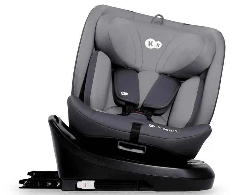 Детское автокресло KinderKraft i-Grow Pro i-Size, серый