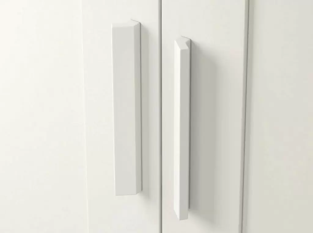 Dulap IKEA Brimnes 117x190cm 3 uși, alb