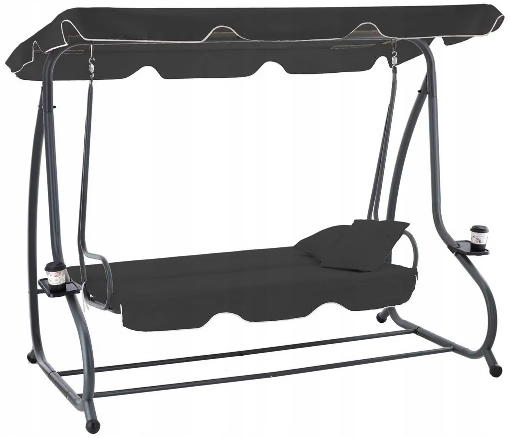 Leagăn de grădină GardenLine KRE3101, antracit
