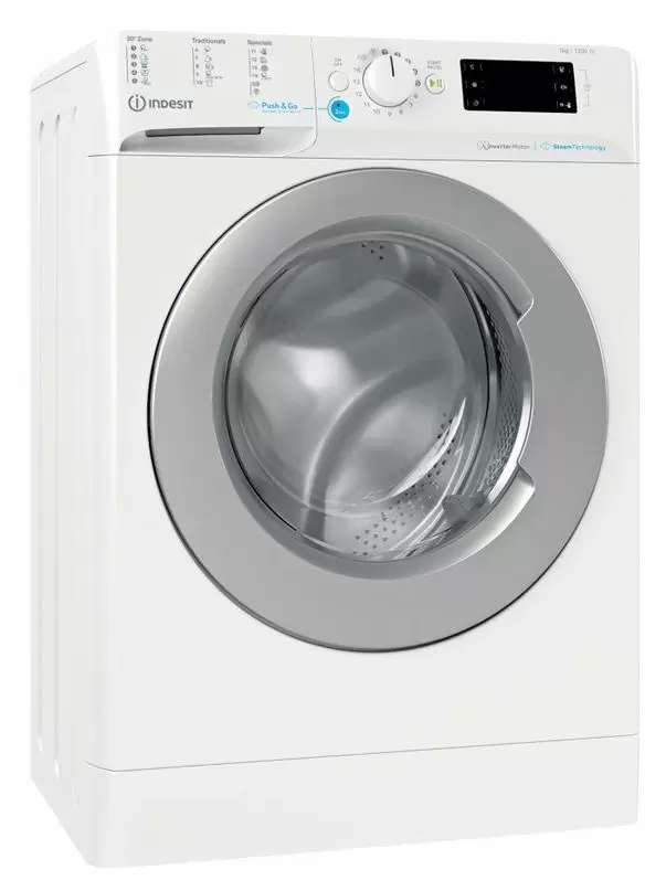 Maşină de spălat rufe Indesit BWSE 71295X WSV, alb