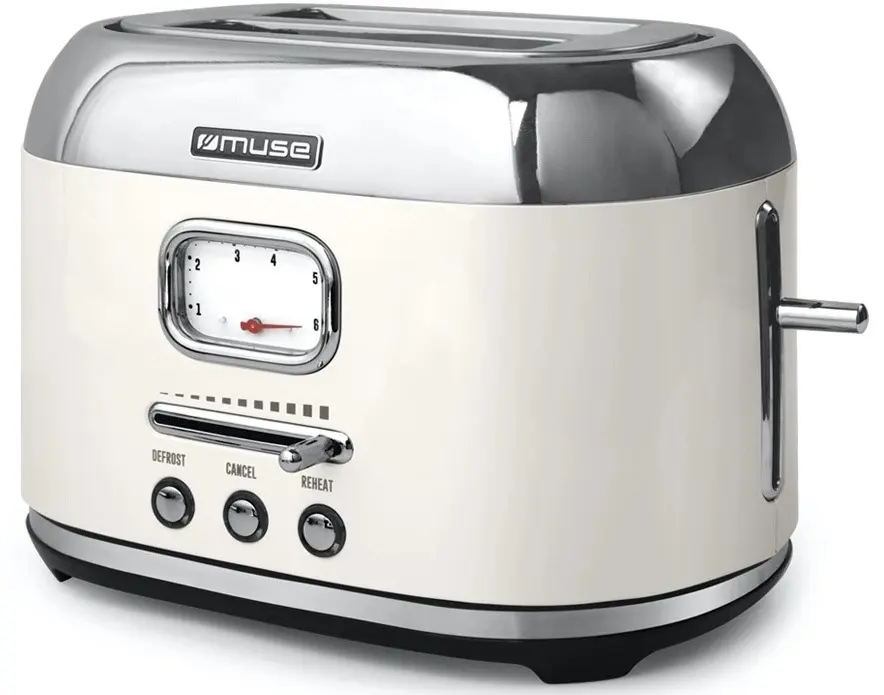Prăjitor de pâine Muse MS-120 SC, bej