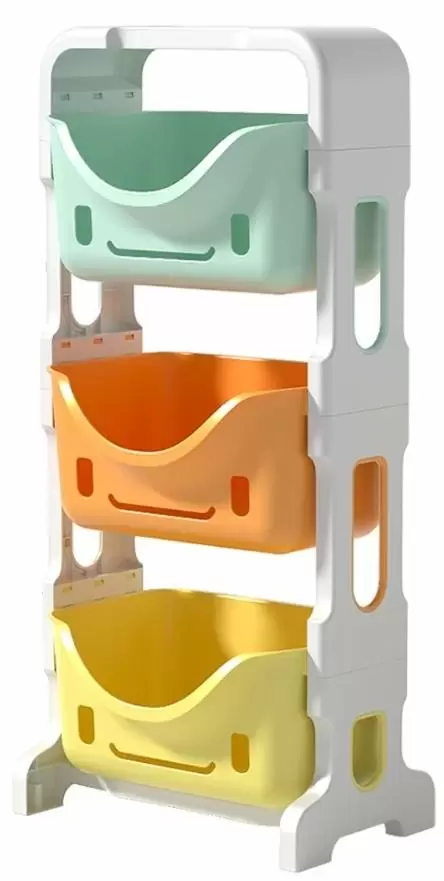 Стеллаж с контейнерами 4Play Marshmallow 3 levels, разноцветный