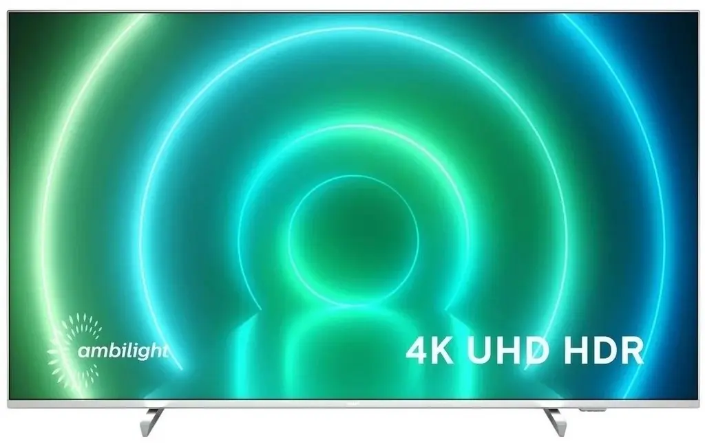 Televizor Philips 43PUS7956, argintiu