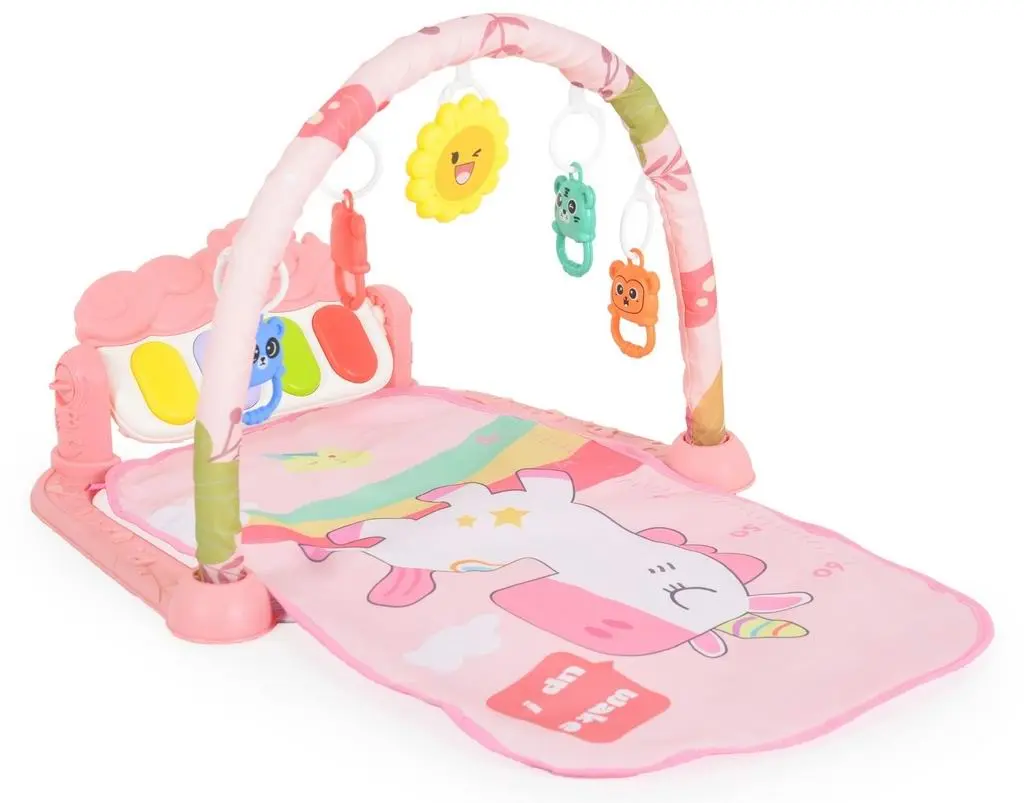 Игровой коврик Moni 368 Unicorn 73x54см, розовый на tehnoparc.md Игровой коврик Moni 368 Unicorn 73x54см, розовый