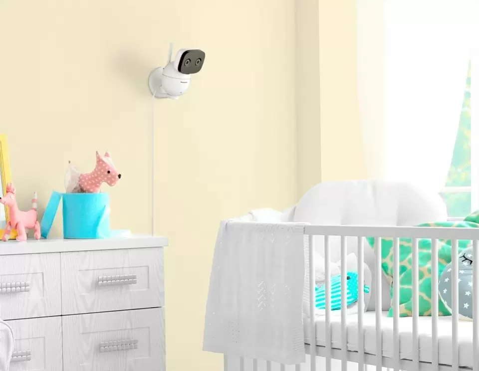 Baby monitor Panasonic KX-HN3001RUW, alb