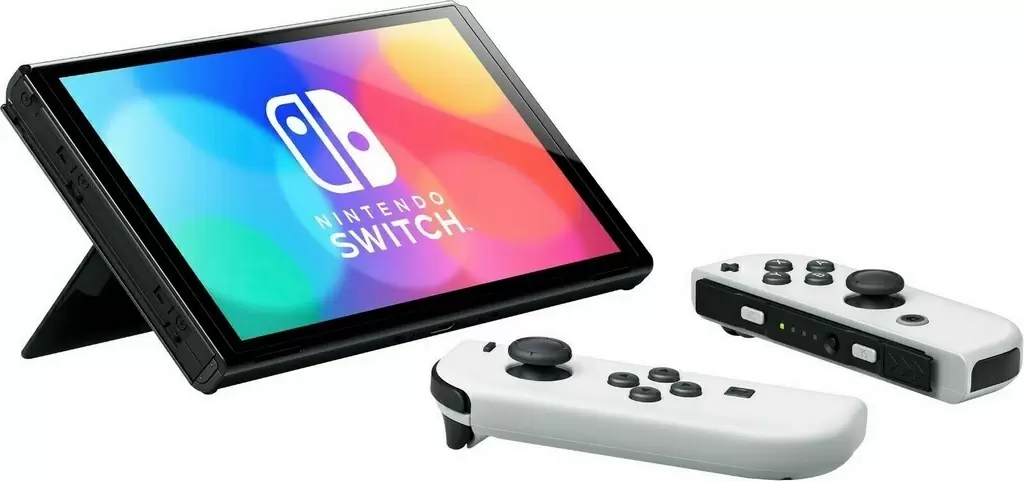 Игровая приставка Nintendo Switch Oled 64ГБ, белый