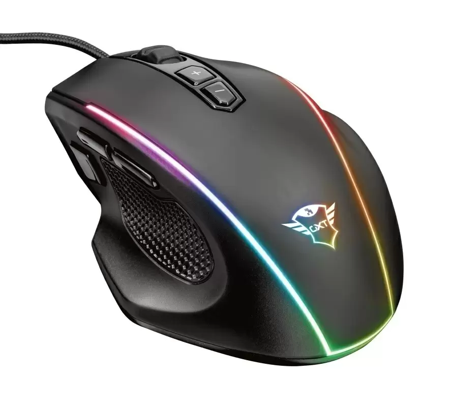 Mouse Trust Gaming GXT 165 Celox, negru