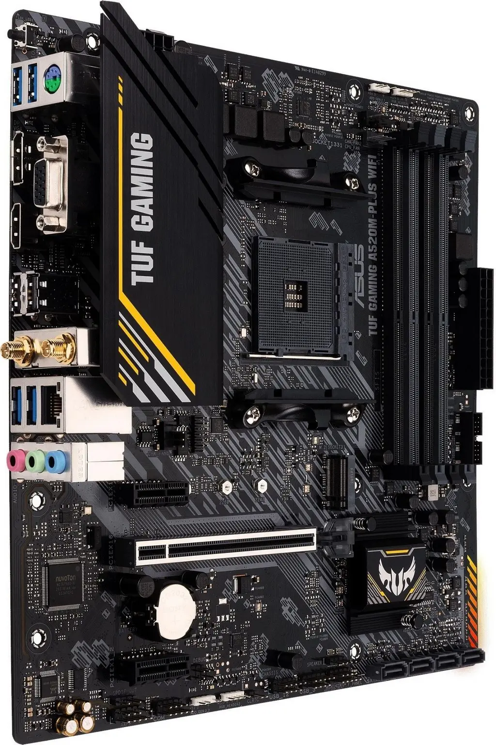 Материнская плата Asus TUF Gaming A520M-Plus Wi-Fi на tehnoparc.md Материнская плата Asus TUF Gaming A520M-Plus Wi-Fi
