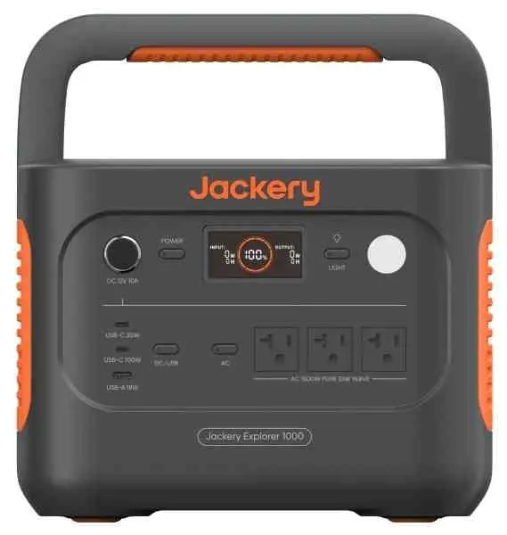 Stație de încărcare portabilă Jackery Explorer 1000 v2, negru