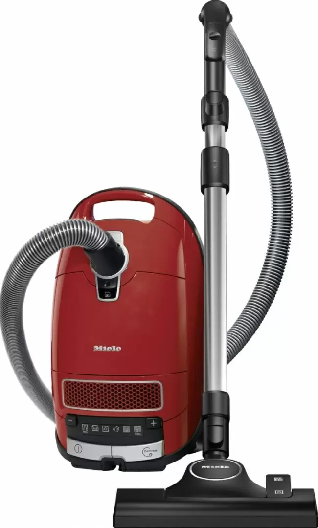 Aspirator cu curățare uscată Miele Complete C3 Powerline SGDF5, roșu