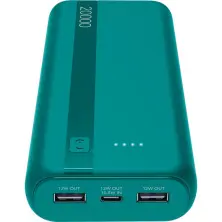 Acumulator extern Cellularline Essential 20000mAh, albastru pe tehnoparc.md Acumulator extern Cellularline Essential 20000mAh, albastru