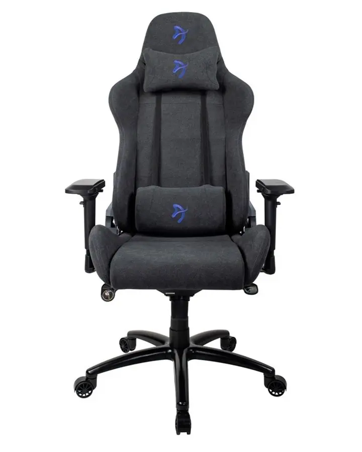 Геймерское кресло Arozzi Verona Signature Soft Fabric, черный/синий на tehnoparc.md Геймерское кресло Arozzi Verona Signature Soft Fabric, черный/синий