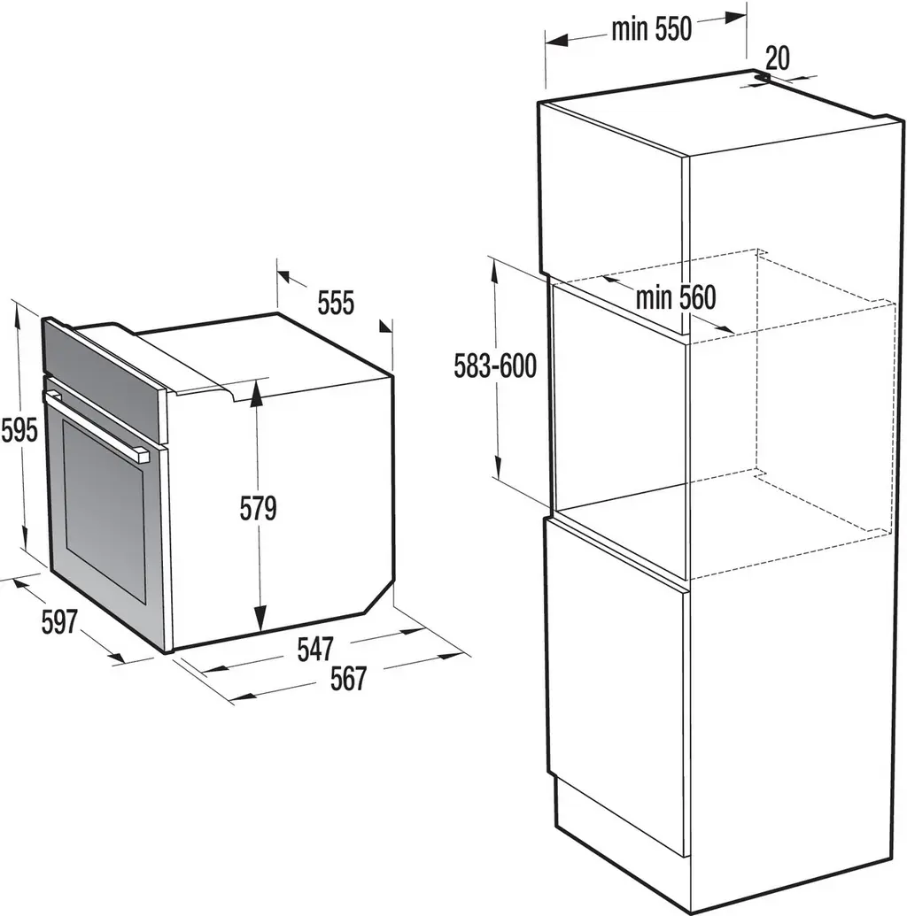 Cuptor electric Gorenje BO735E114XK, inox pe tehnoparc.md Cuptor electric Gorenje BO735E114XK, inox