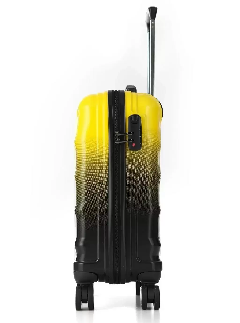 Valiză CCS 5226 L, negru/galben