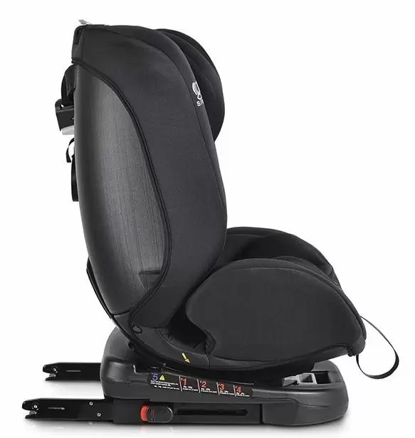 Scaun auto Moni Serengeti Isofix, negru