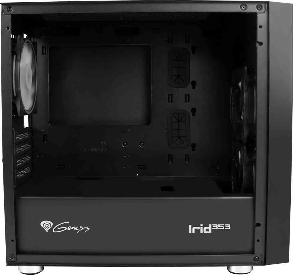 Carcasă Genesis Irid 353, negru
