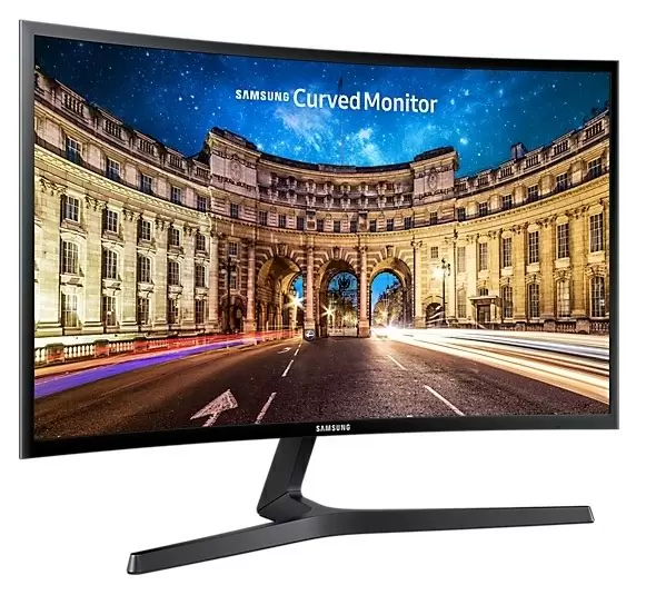 Monitor Samsung C24F396FHI, negru