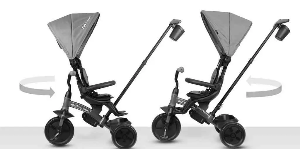 Bicicletă pentru copii Qplay Elite Platinum, gri pe tehnoparc.md Bicicletă pentru copii Qplay Elite Platinum, gri