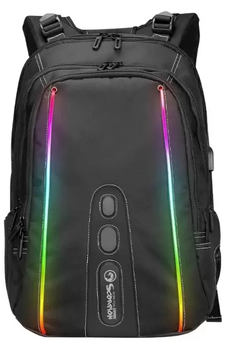 Рюкзак Marvo BA-02 RGB, черный