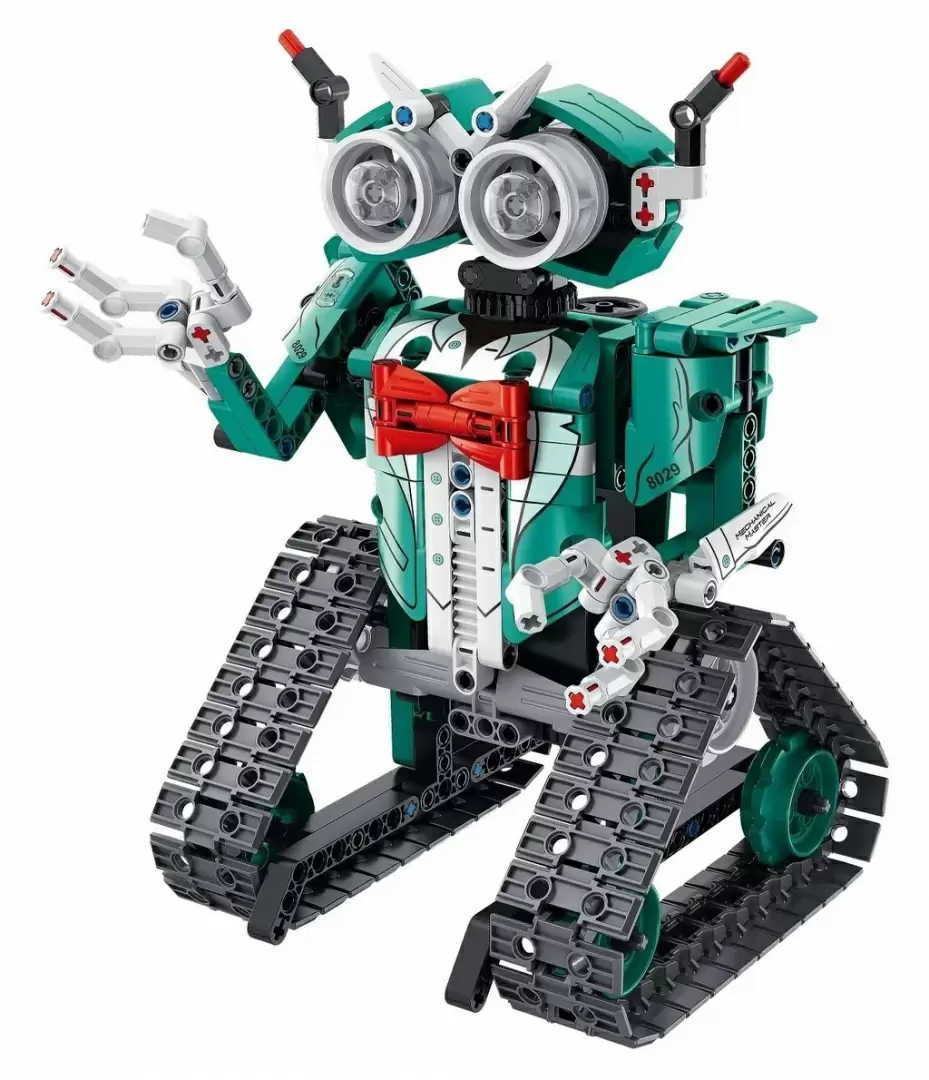 Jucărie teleghidată XTech R/C 3 in 1 Robot, verde