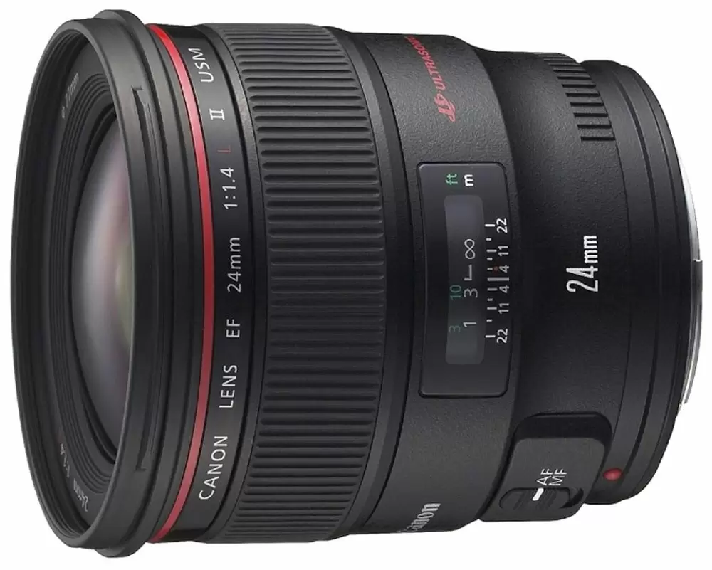 Объектив Canon EF 24mm f/1.4L II USM, черный