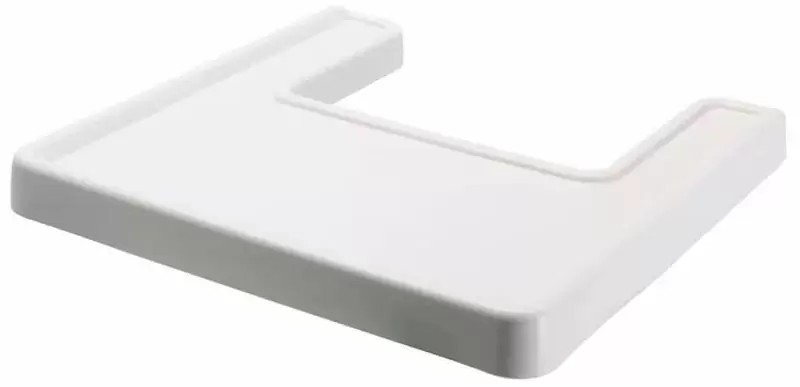 Поднос для стульчика для кормления IKEA Antilop, белый