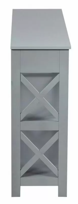 Консольный стол Costway HW66090GR, серый