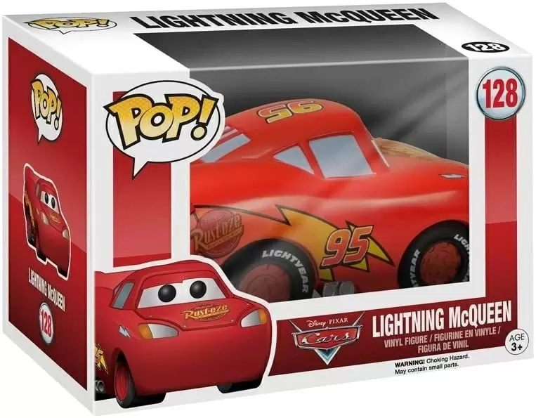 Figura eroului Funko Pop Cars 3: Lightning McQueen