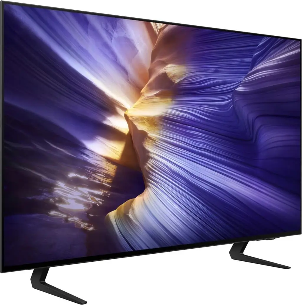 Телевизор Samsung QE42S90FAEXUA, черный, черный