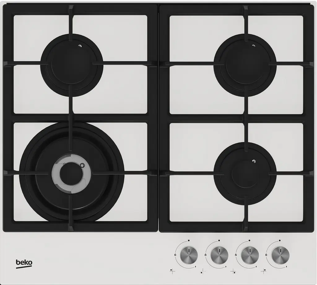 Газовая панель Beko HILW64225SW, белый