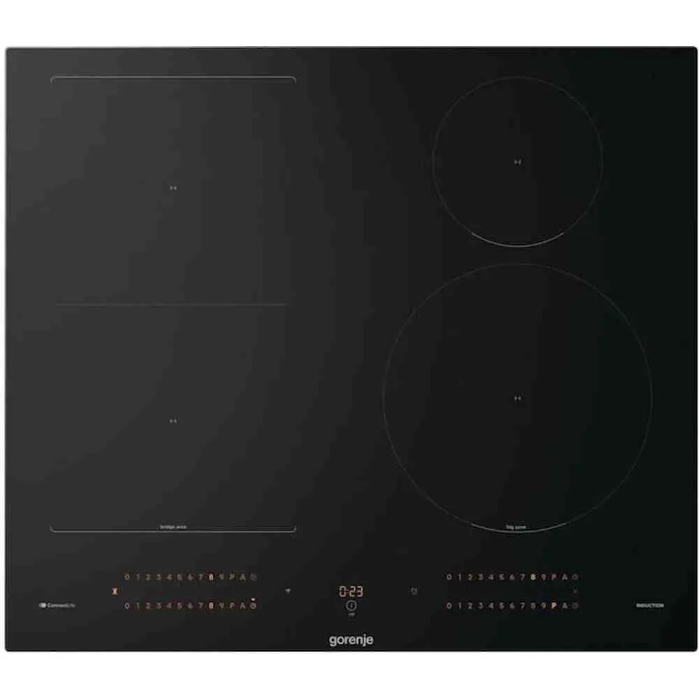 Plită incorporabilă cu inducție Gorenje GI6433BSCWF, negru