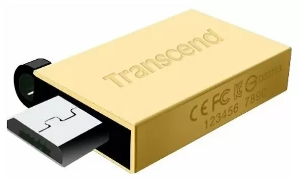 Flash USB Transcend JetFlash 380G 8GB, auriu