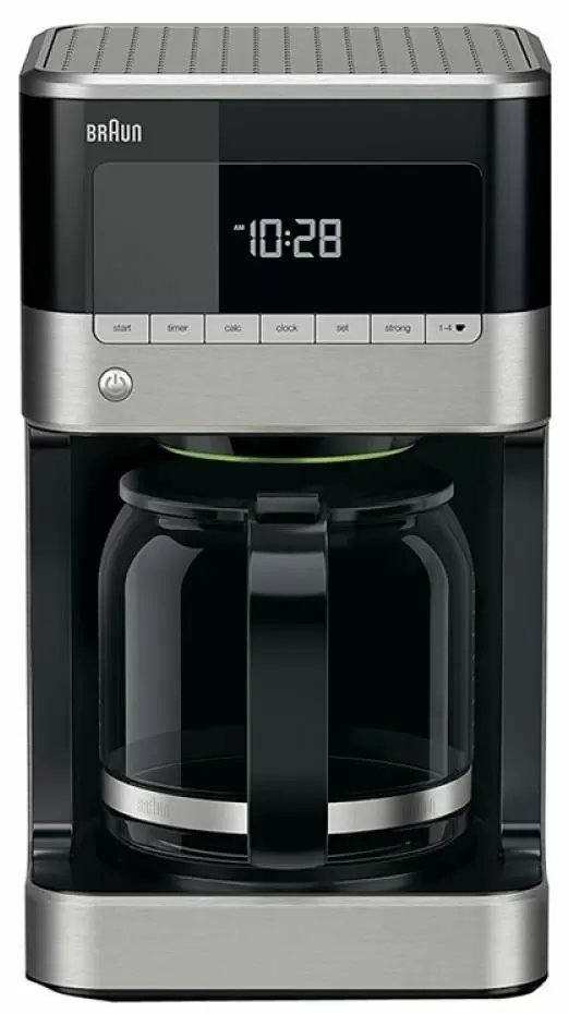 Cafetieră electrică Braun KF7120BK, inox