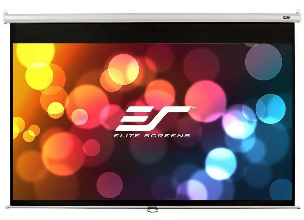 Экран для проектора EliteScreens Manual 170" M170XWS1, белый