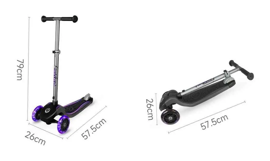 Trotinetă Qplay Future Eco, violet