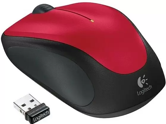 Мышка Logitech M235, красный