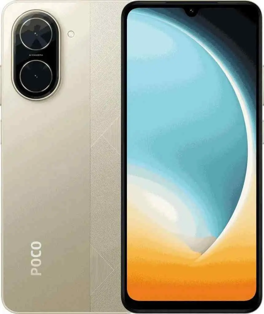 Smartphone Xiaomi Poco C71 4GB/128GB, auriu