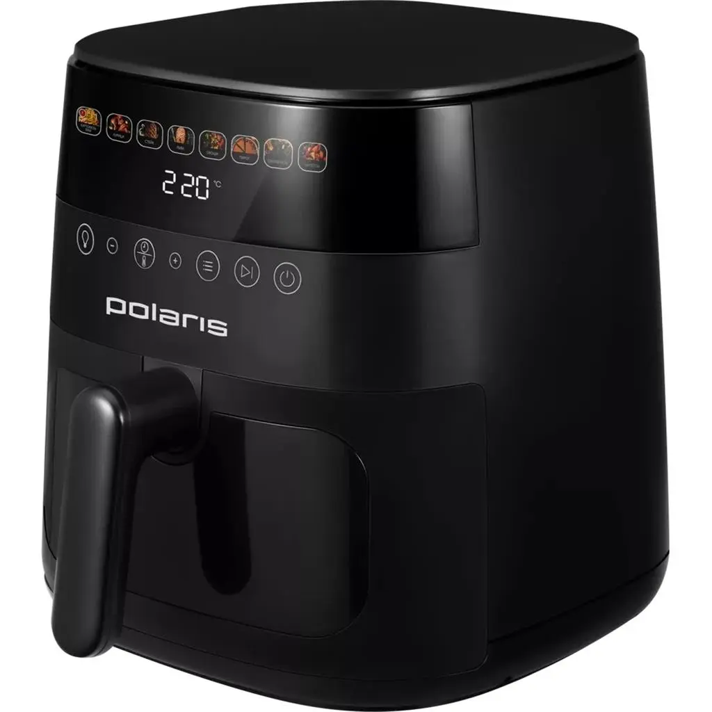 Aerogril Polaris PAF 6003W Black, negru