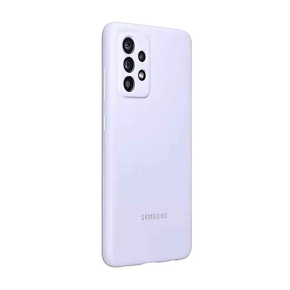 Husă de protecție Samsung Silicone Cover Galaxy A52, violet