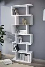 Etajeră Fabulous Zigzag 6 Shelves, alb