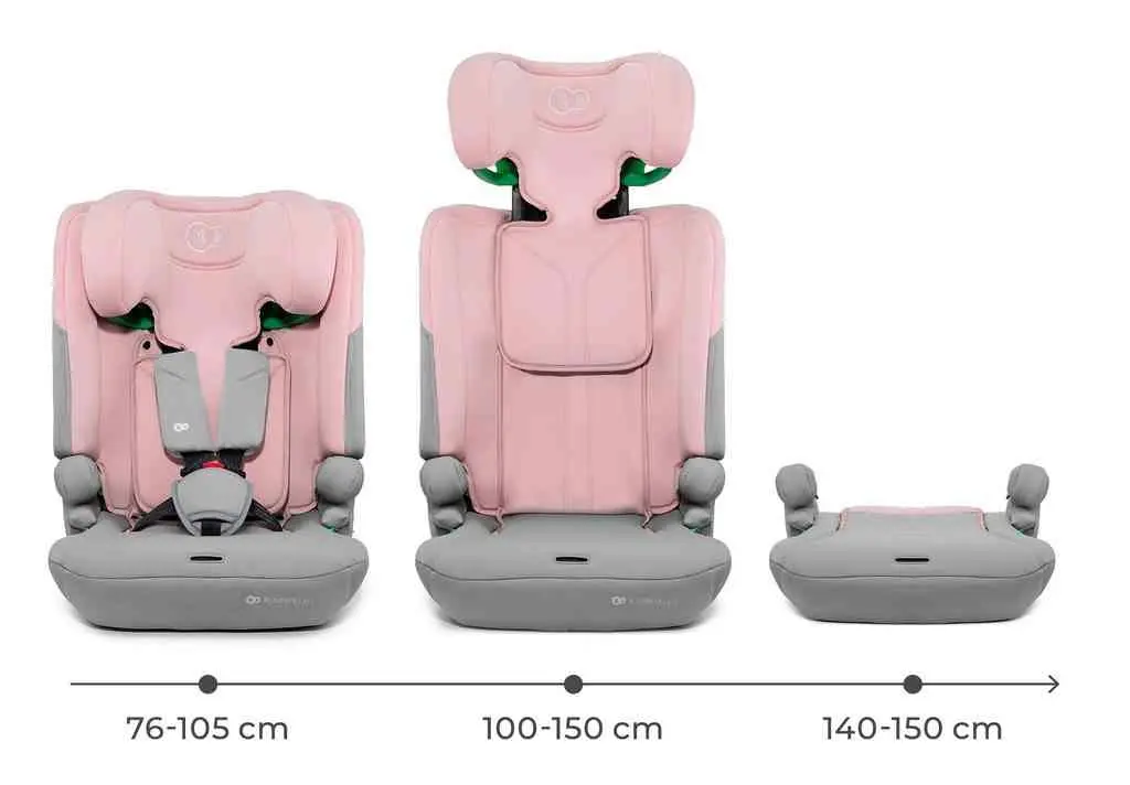 Scaun auto KinderKraft I-Comfy i-Size, roz