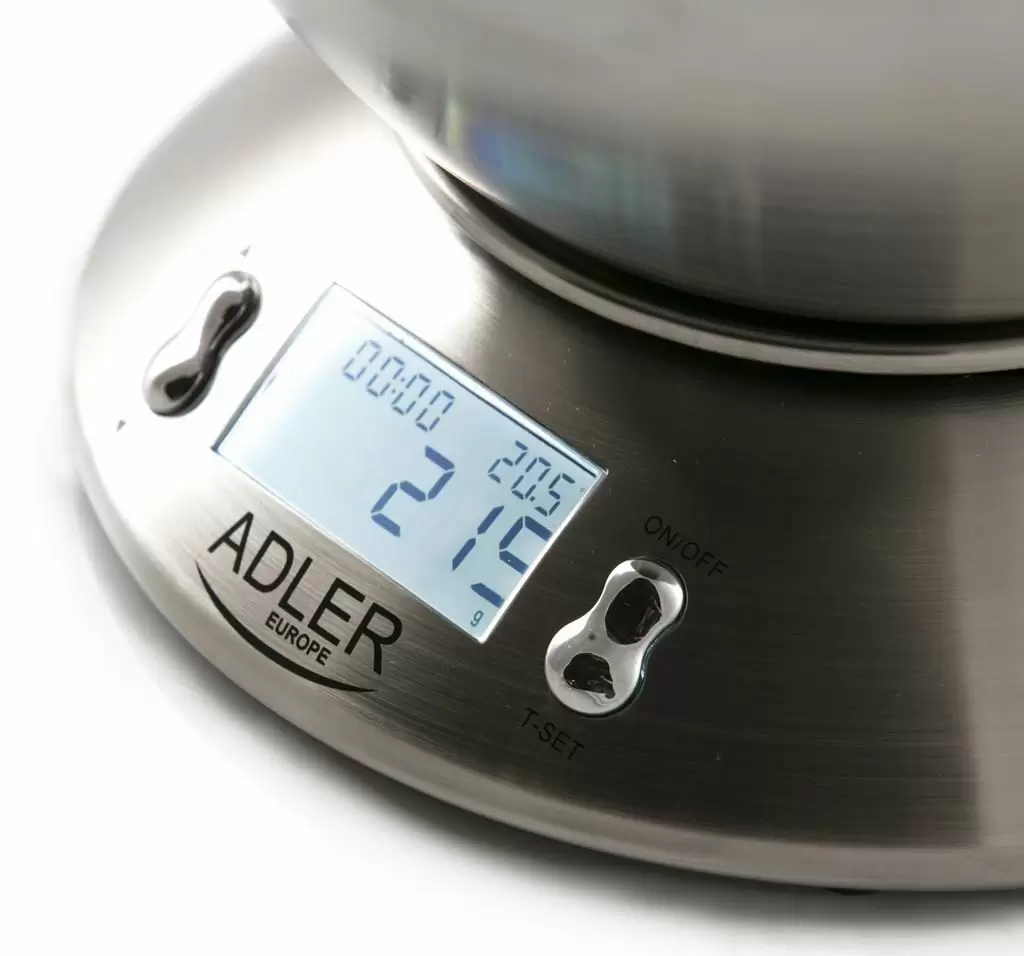 Весы кухонные Adler AD-3134, нержавеющая сталь